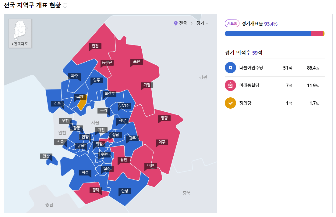 안양 2020 제21대총선 선거판&nbsp;관전평