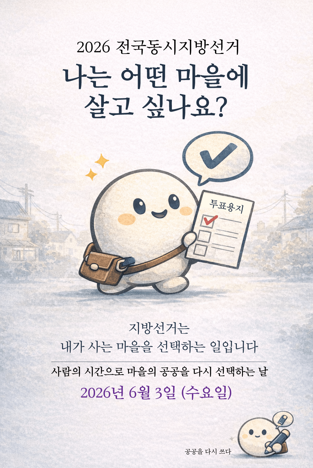 2026 전국동시 지방선거 공보물 제작&nbsp;예약하세요